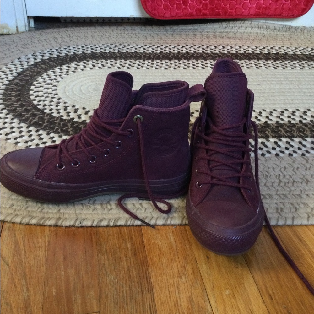 Converse leather high top